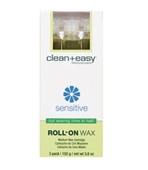 Clean + Easy - 41232 Sensitive Wax Roll-On Refill (Medium, 3 Pack)